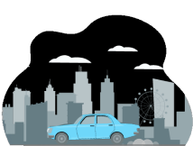 Welcome Car Illustration